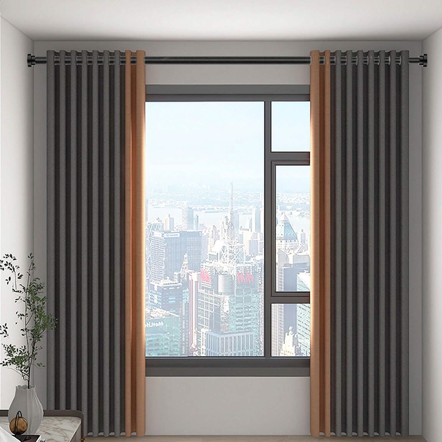 Shower Curtain Rod Adjustable Tension Furniture & Decor - DailySale
