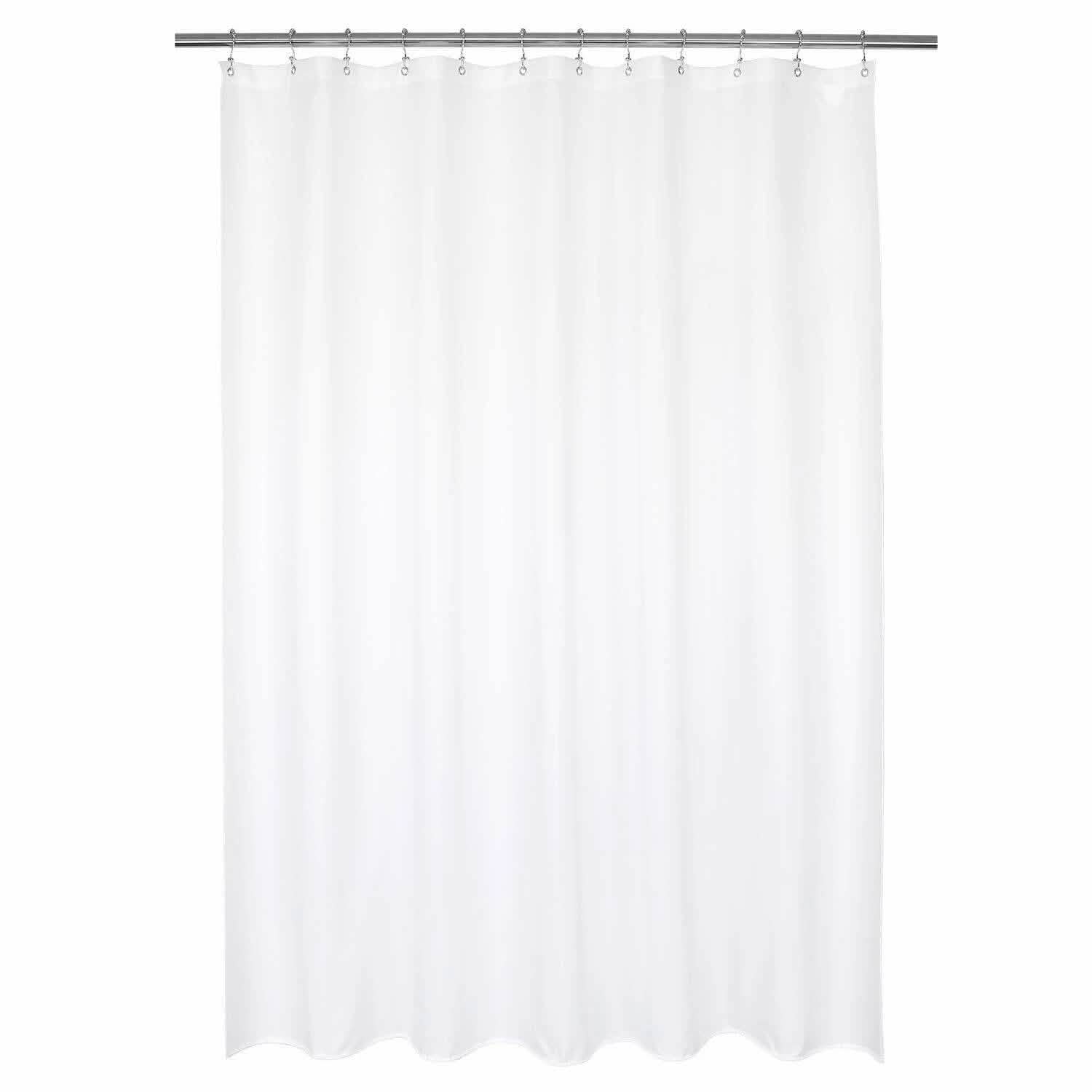 Shower Curtains Mould Proof Resistant Washable Curtain Liner Bath - DailySale