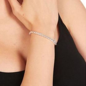 Silvertone Retro Chain Bracelet Bracelets - DailySale