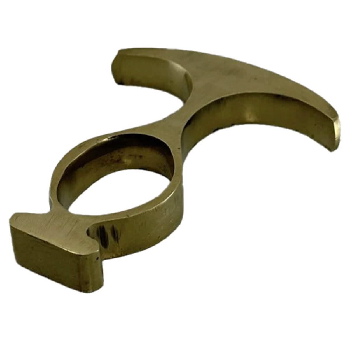 Single Finger Heavy Brass Knuckle Tactical - DailySale