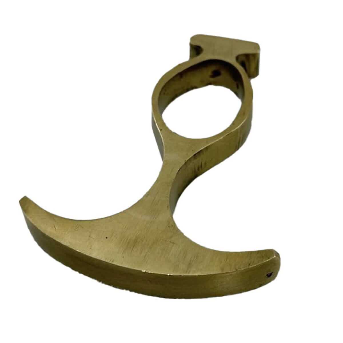 Single Finger Heavy Brass Knuckle Tactical - DailySale