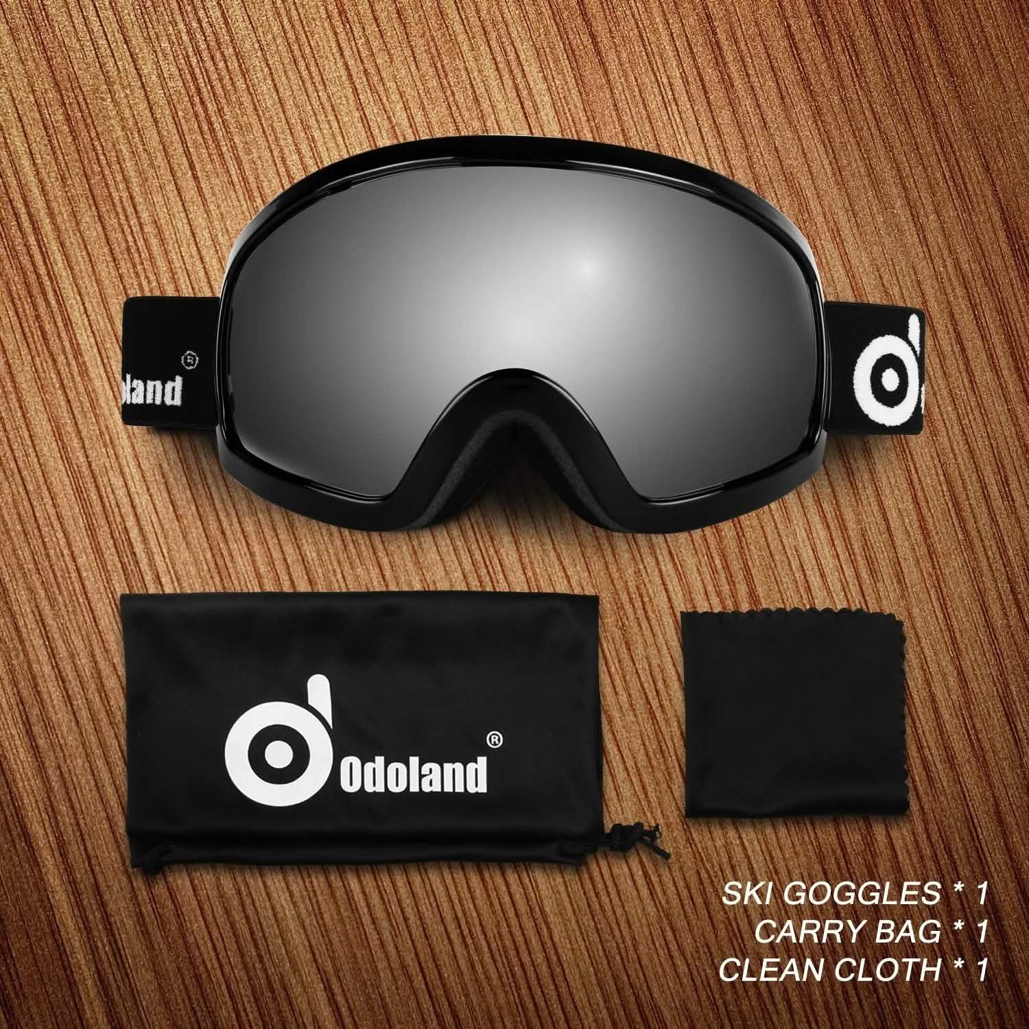 Ski Goggles Double Lens Anti-Fog Winter Windproof Sports & Outdoors - DailySale