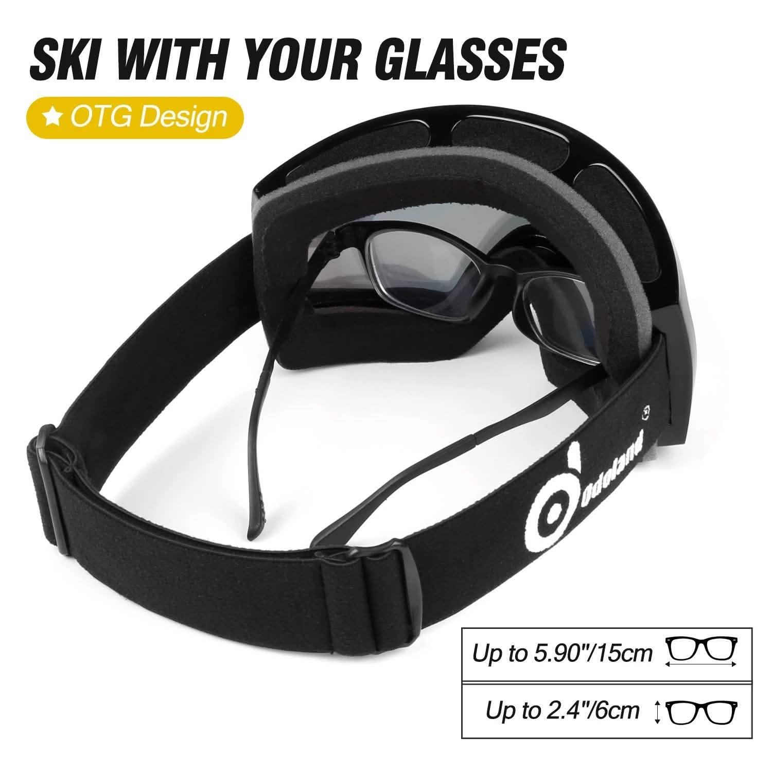 Ski Goggles Double Lens Anti-Fog Winter Windproof Sports & Outdoors - DailySale