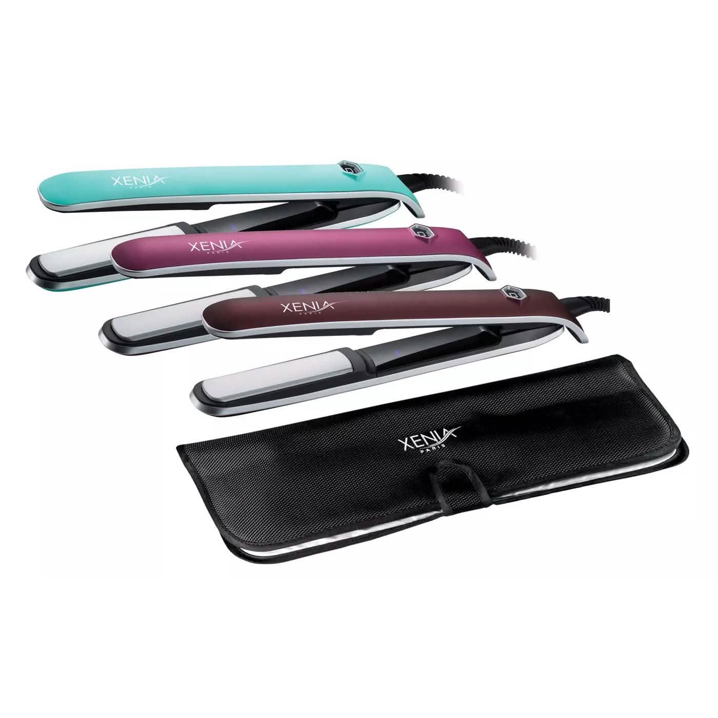 Sleek 1" Professional Ceramic Flat Iron with Protective Heat Station Mat Beauty & Personal Care - DailySale