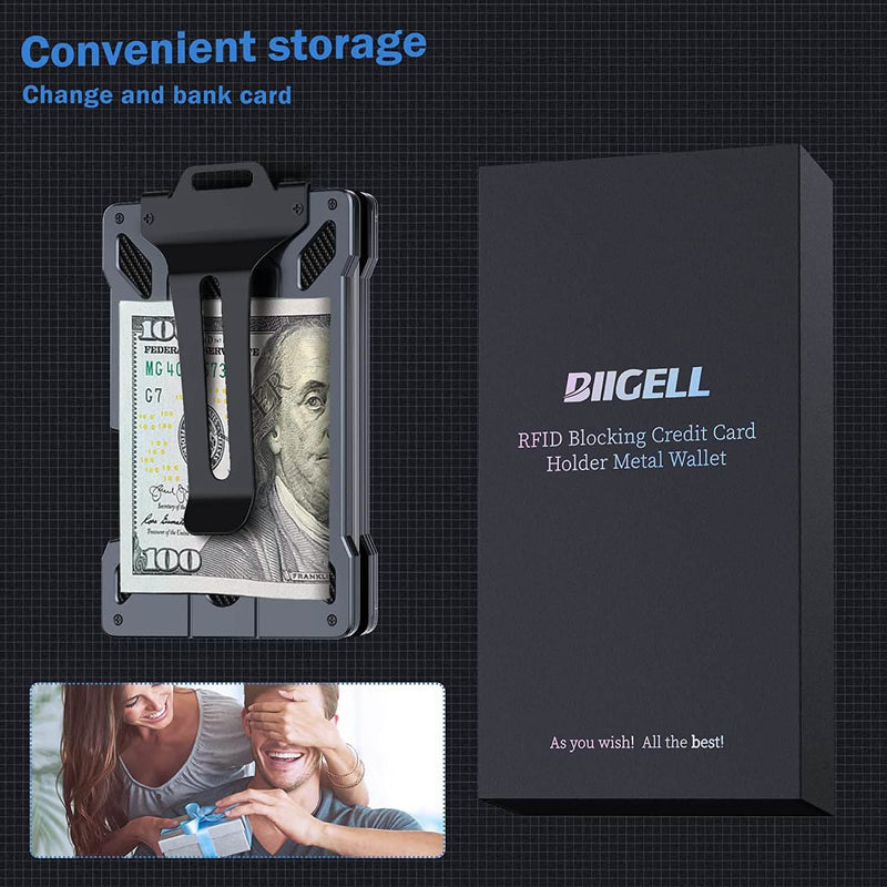 Slim Aluminum Metal Money Wallet Bags & Travel - DailySale