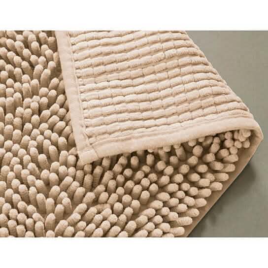 Slip-Resistant Shag Anna Chenille Soft Absorbent Bath Mat Bathroom Rug 17" x 24" Bath - DailySale
