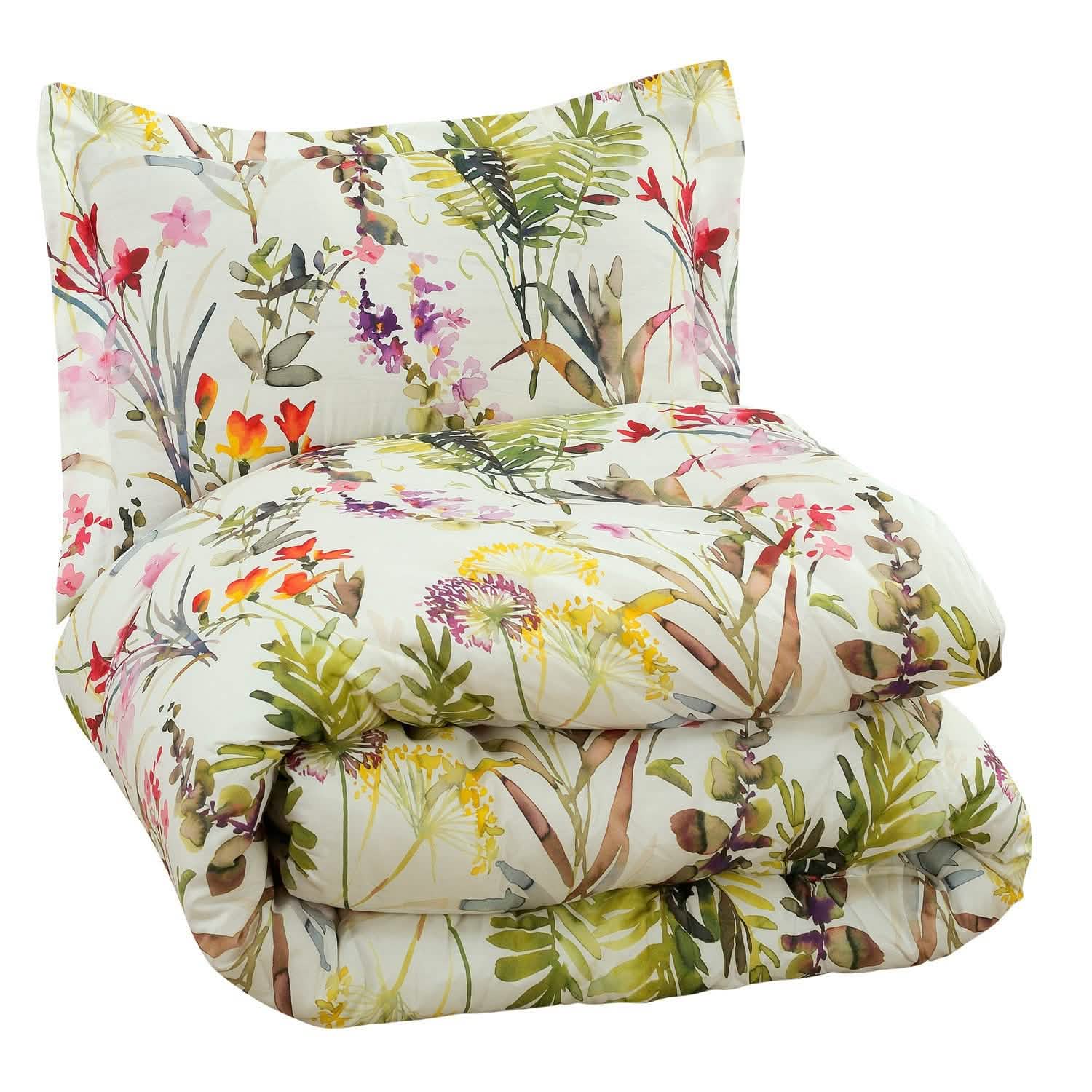 Sloane Street Arboretum Floral Comforter Set Bedding - DailySale