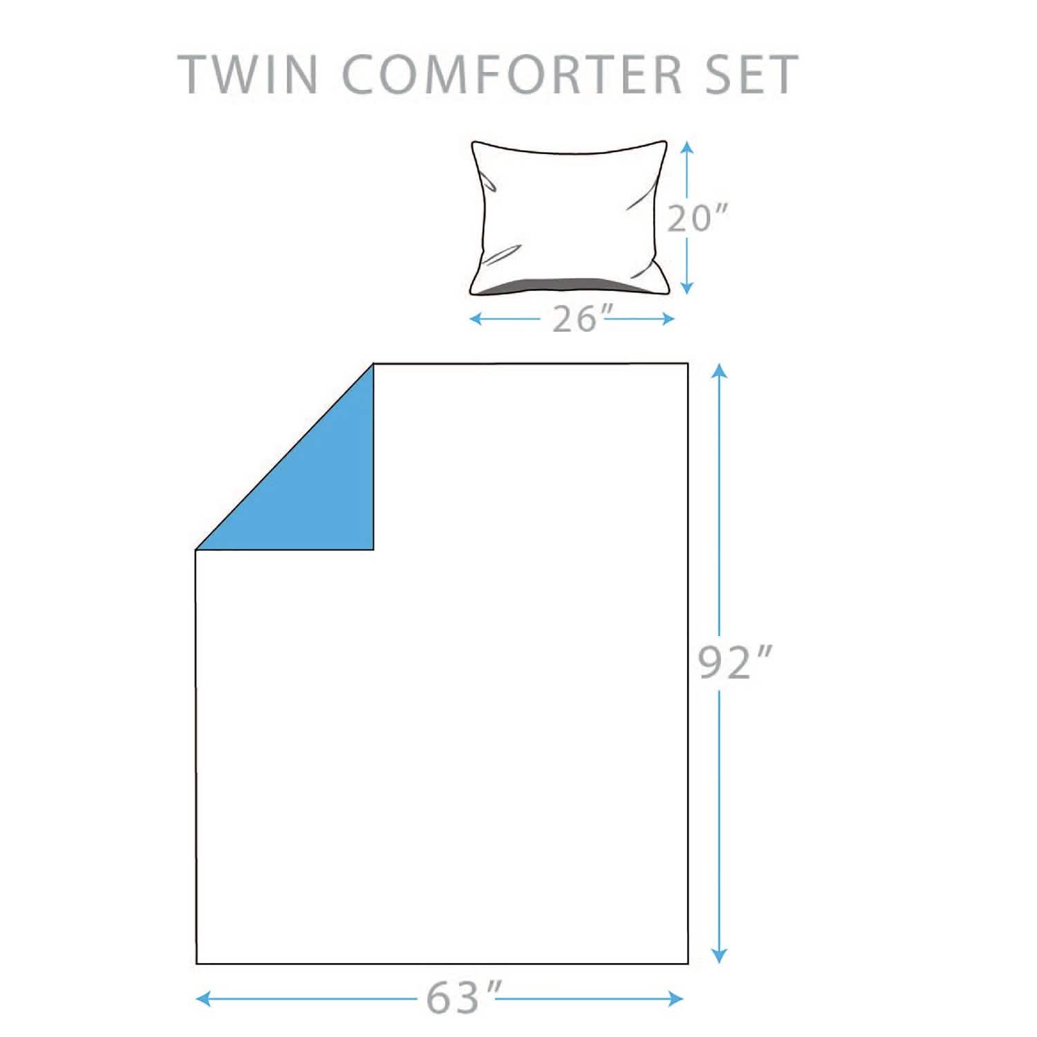 Sloane Street Arboretum Floral Comforter Set Bedding - DailySale