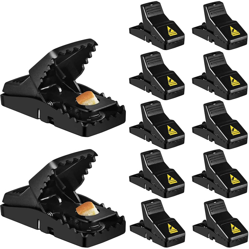 Small Effective Sanitary Safe Mouse Catcher for Family and Pet Pest Control 12-Pack - DailySale