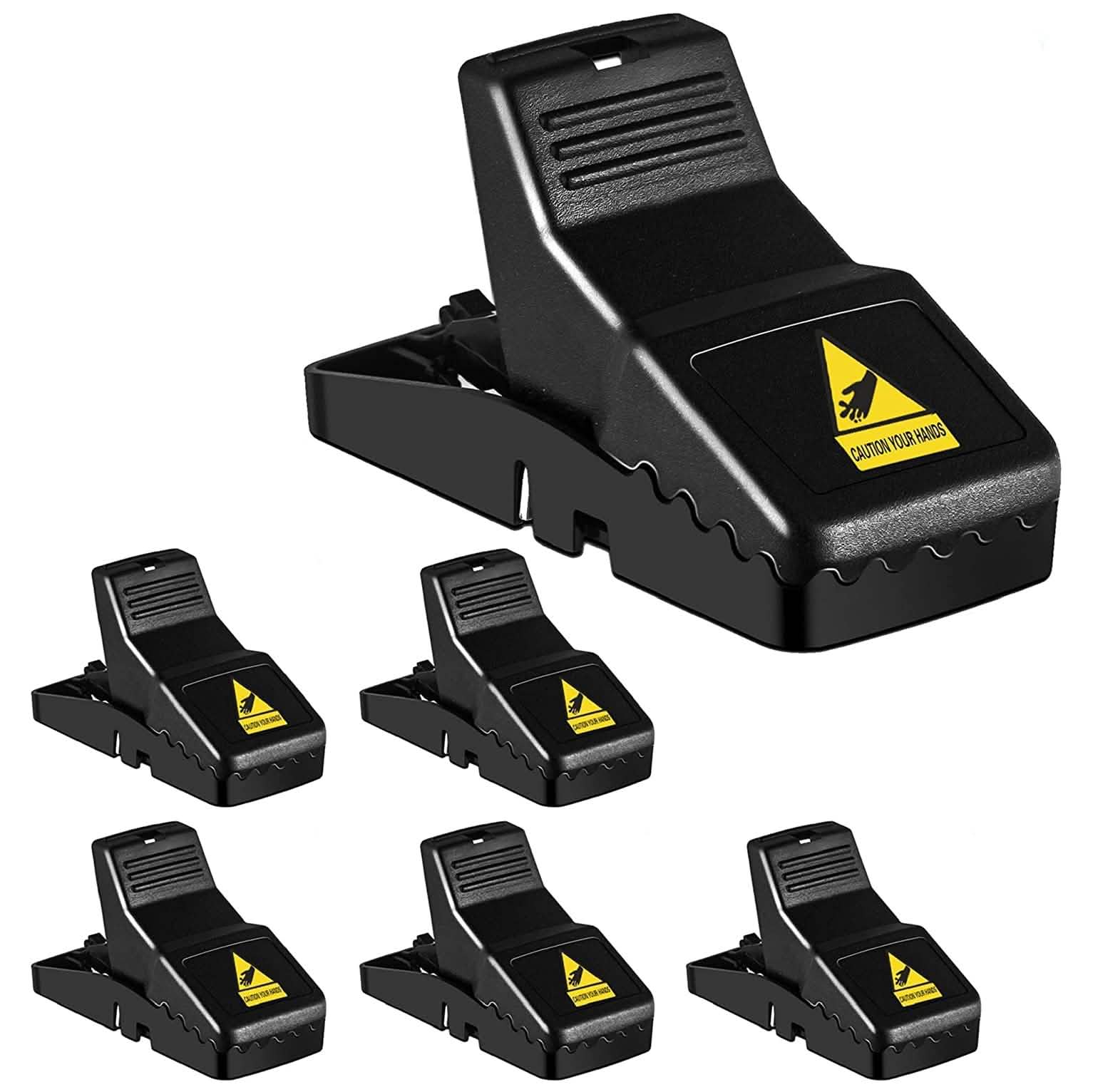 Small Effective Sanitary Safe Mouse Catcher for Family and Pet Pest Control 6-Pack - DailySale