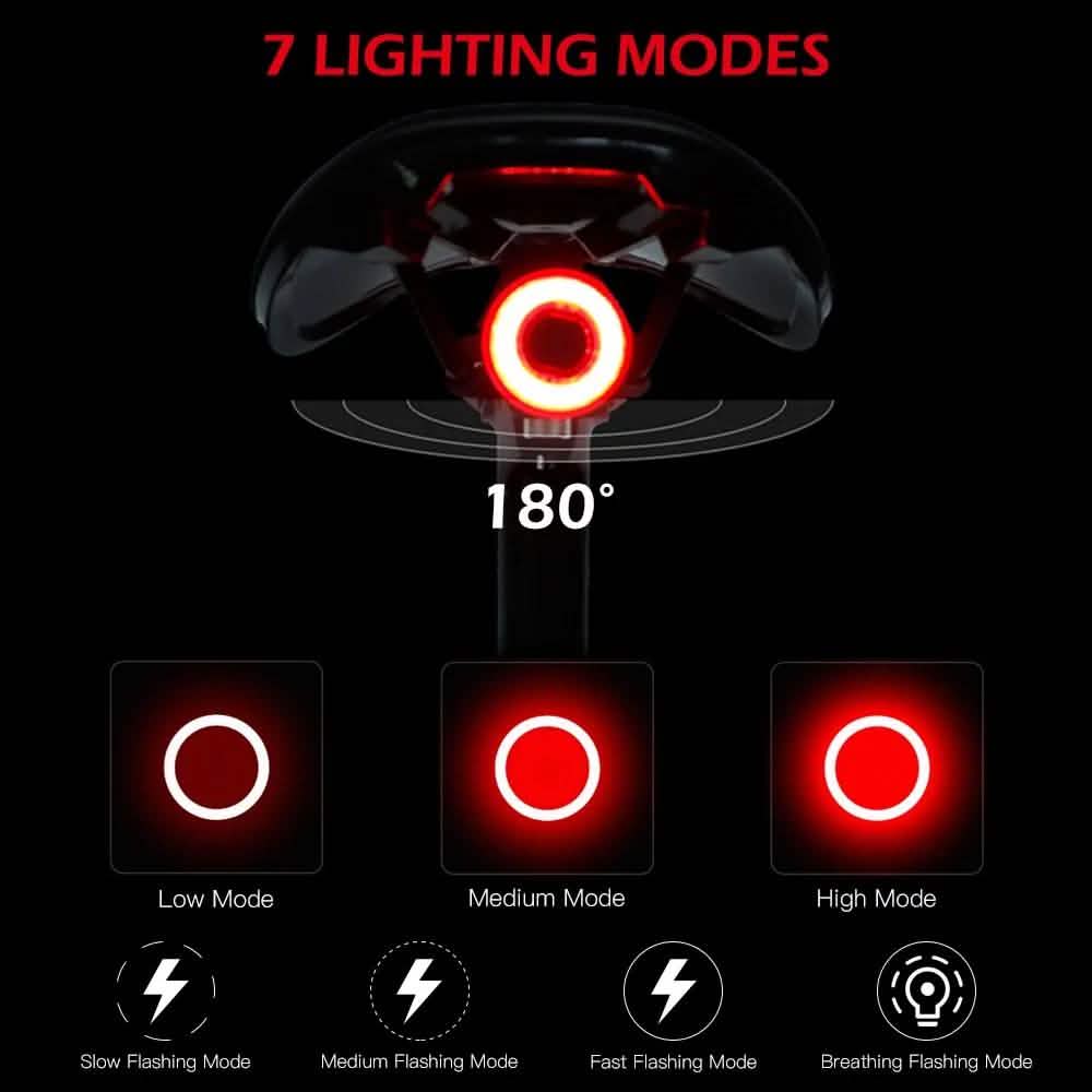 Smart Bike Tail Light Sports & Outdoors - DailySale