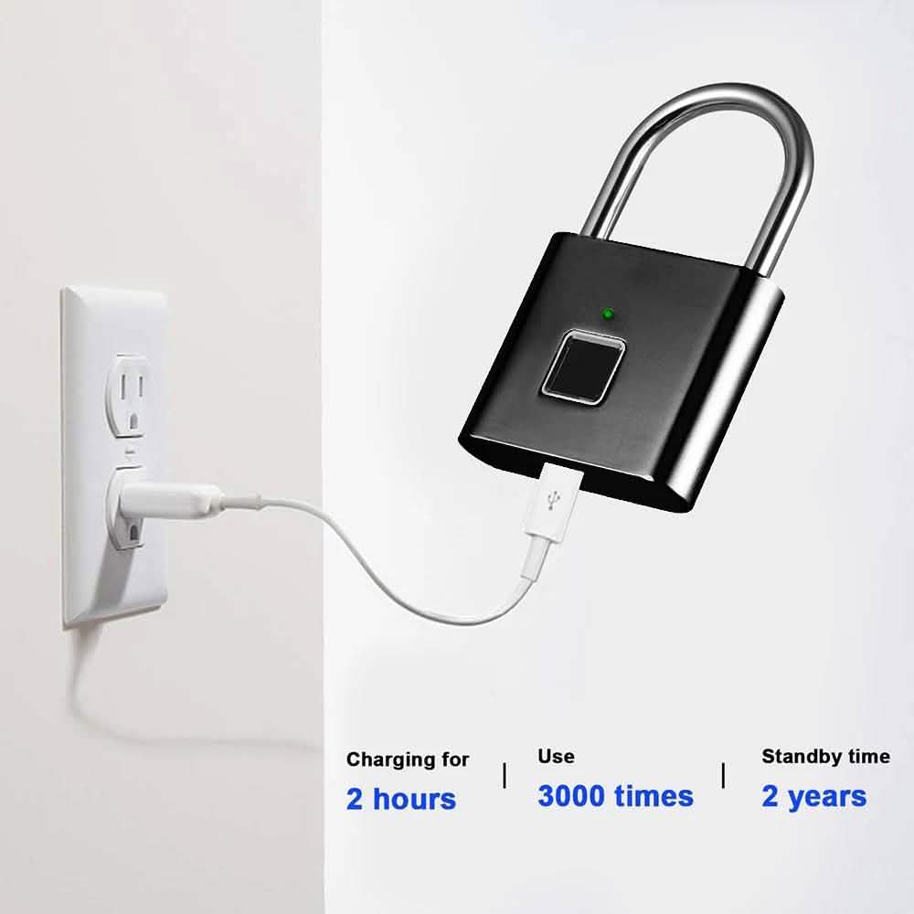 Smart Fingerprint Small Size Cabinet Dormitory Anti-theft Lock Everything Else - DailySale