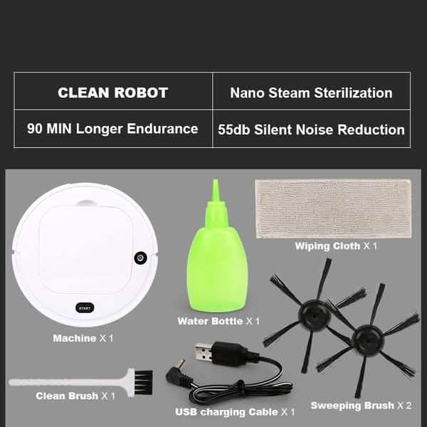 Smart Robot Vacuum Cleaner Household Appliances - DailySale