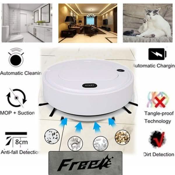 Smart Robot Vacuum Cleaner Household Appliances - DailySale