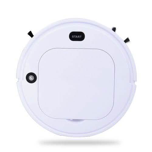 Smart Robot Vacuum Cleaner Household Appliances White - DailySale