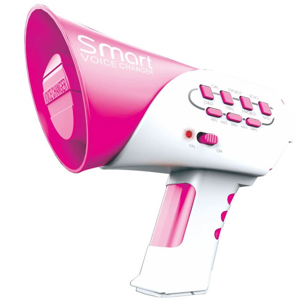 Smart Voice Changer Microphone Headphones & Audio Pink - DailySale