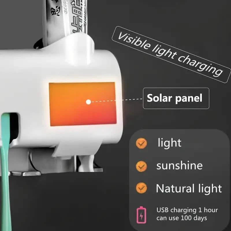 Smart Wall-Mounted Toothbrush UV Sterilizer Bath - DailySale