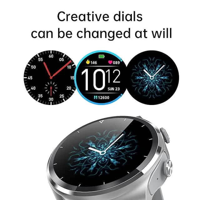 Smart Watch with Earbuds 1.28 inch Waterproof Bluetooth Fitness Watch Smart Watches - DailySale
