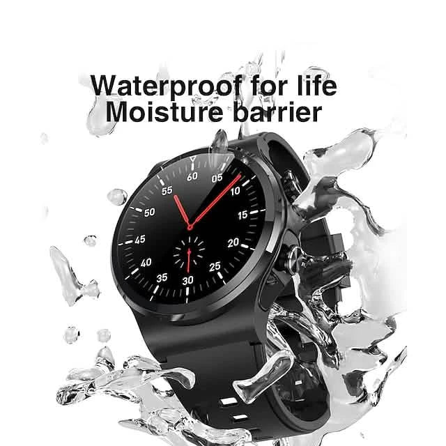 Smart Watch with Earbuds 1.28 inch Waterproof Bluetooth Fitness Watch Smart Watches - DailySale