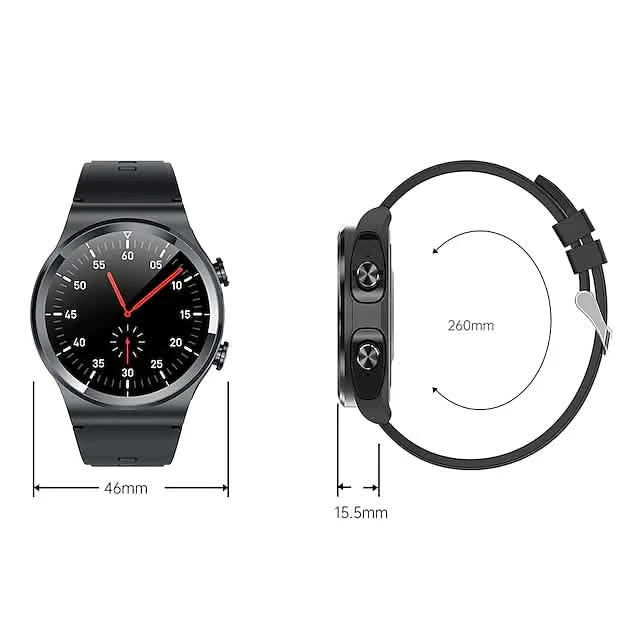 Smart Watch with Earbuds 1.28 inch Waterproof Bluetooth Fitness Watch Smart Watches - DailySale