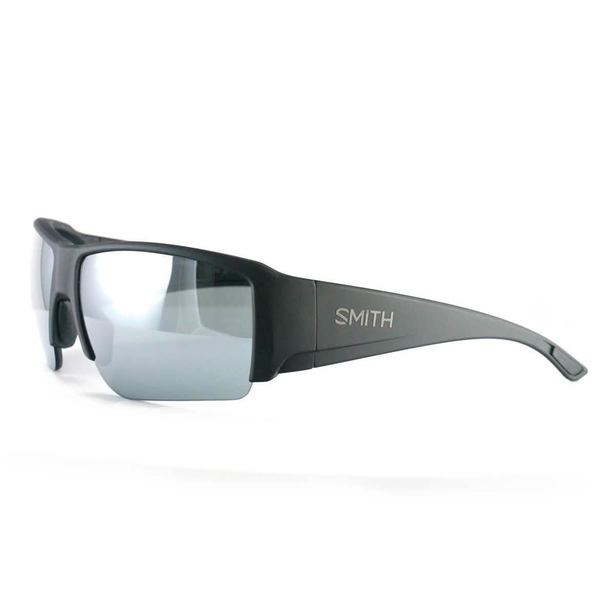 Smith Men's Sunglasses Captains Choice Polarized Matte Black Polarized DL5 RT Men's Accessories - DailySale