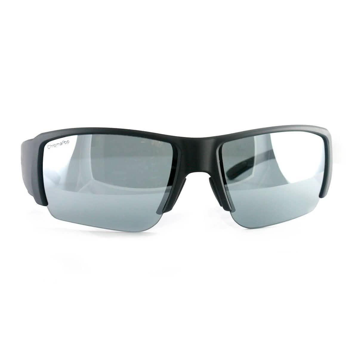 Smith Men's Sunglasses Captains Choice Polarized Matte Black Polarized DL5 RT Men's Accessories - DailySale