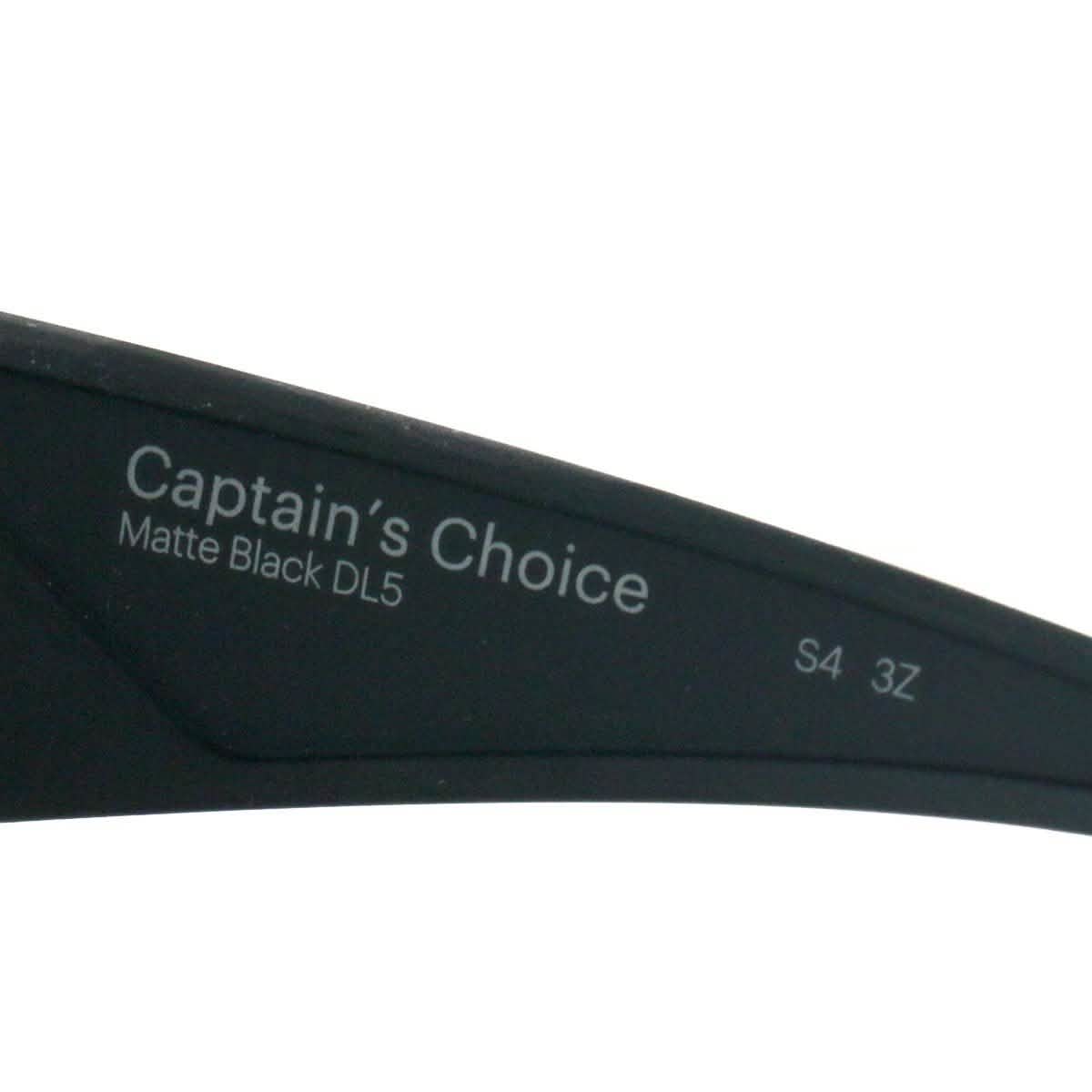 Smith Men's Sunglasses Captains Choice Polarized Matte Black Polarized DL5 RT Men's Accessories - DailySale