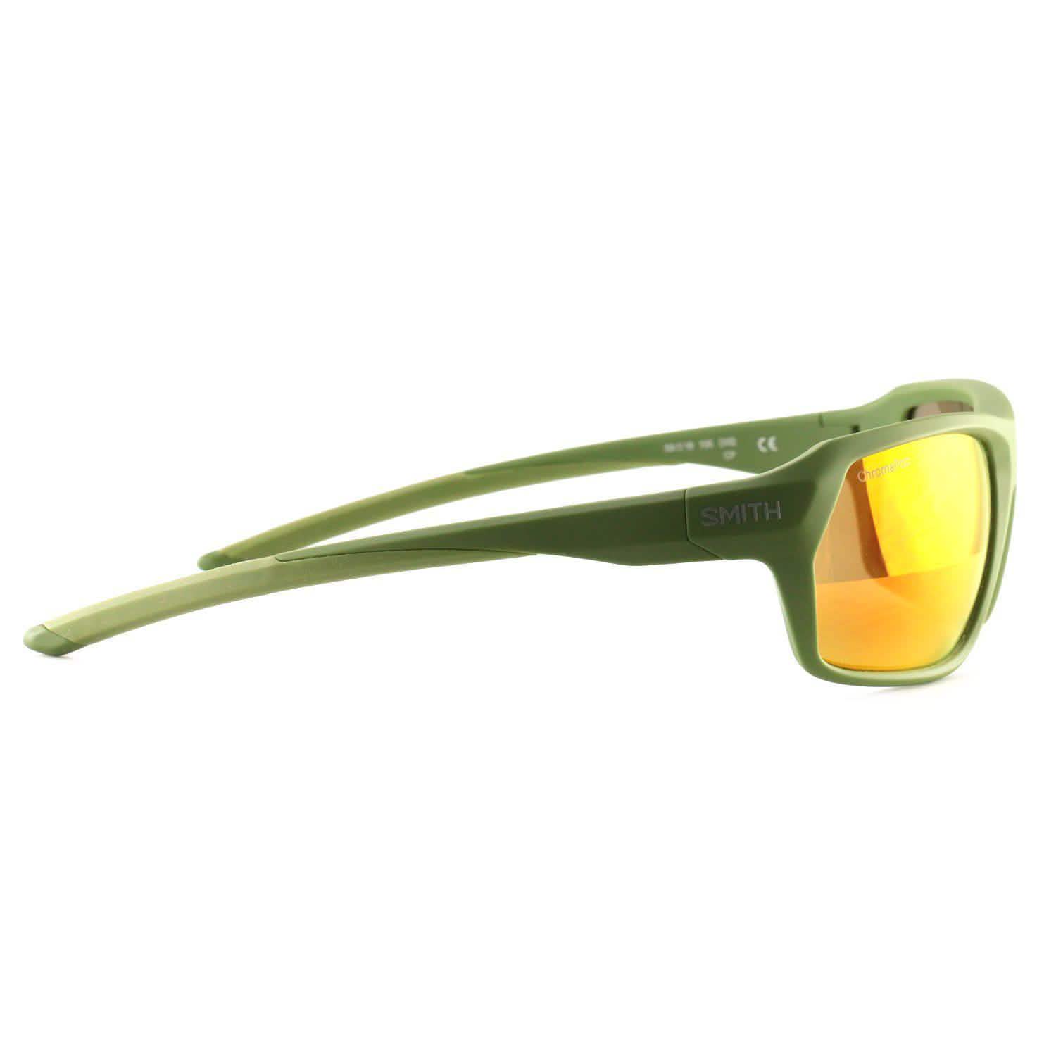 Smith Rebound Unisex Sunglasses SIF/X6 Matte Moss 59 18 135 ChromaPop Men's Accessories - DailySale