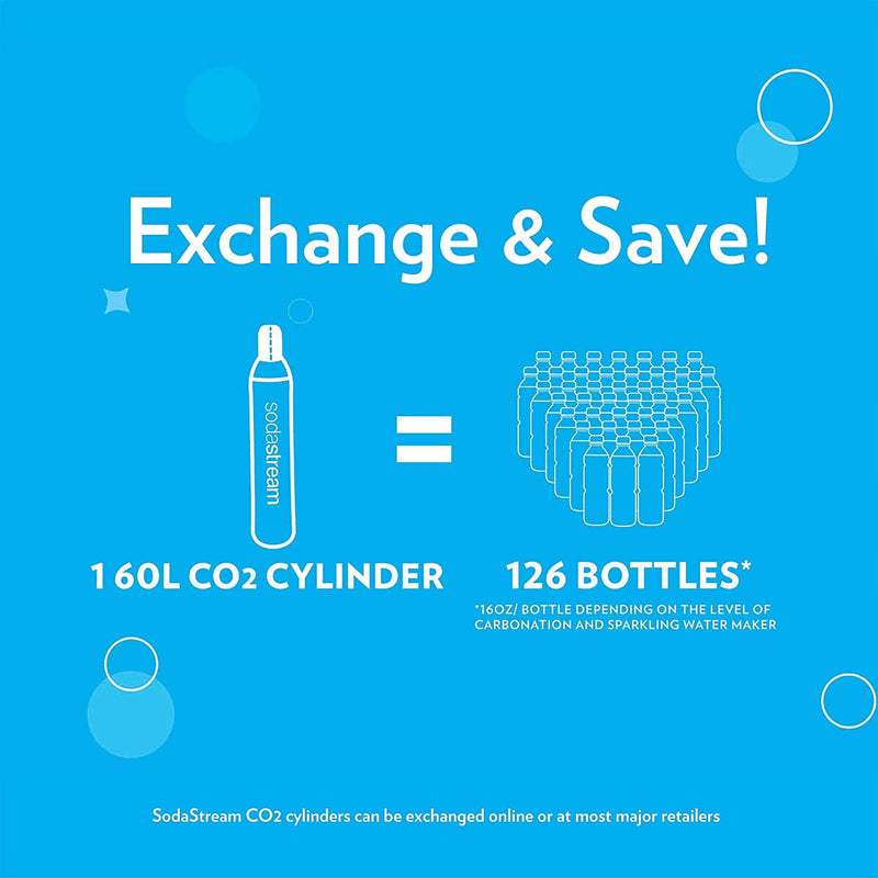 SodaStream Terra Sparkling Water Maker with CO2 and DWS Bottle Kitchen Appliances - DailySale