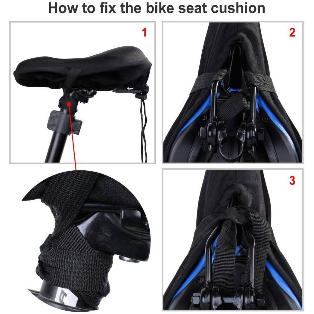 Soft Gel Bicycle Seat Cover Sports & Outdoors - DailySale