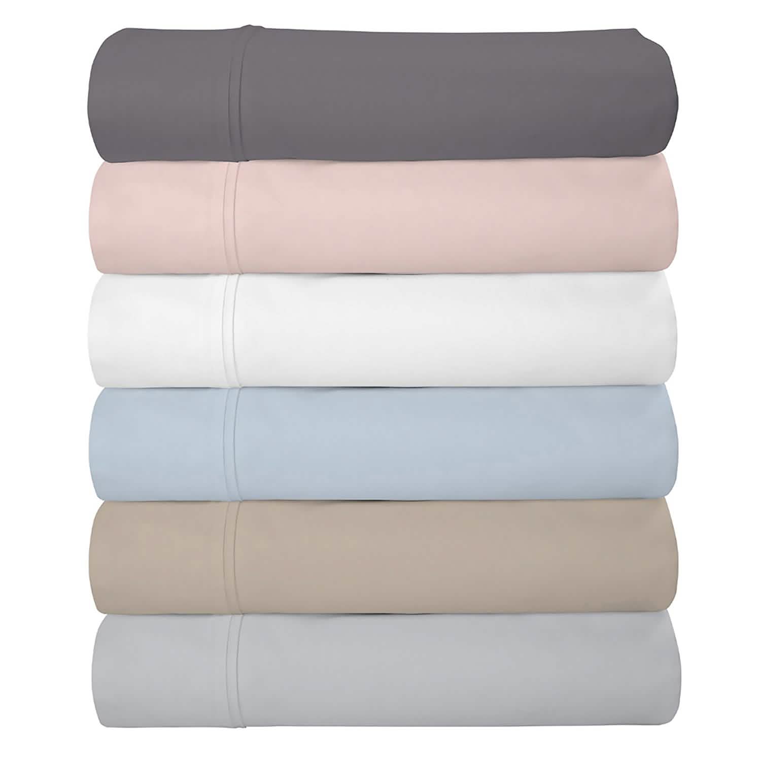 Soft Home 1800 Series Solid Microfiber Ultra Soft Sheet Set Bedding - DailySale