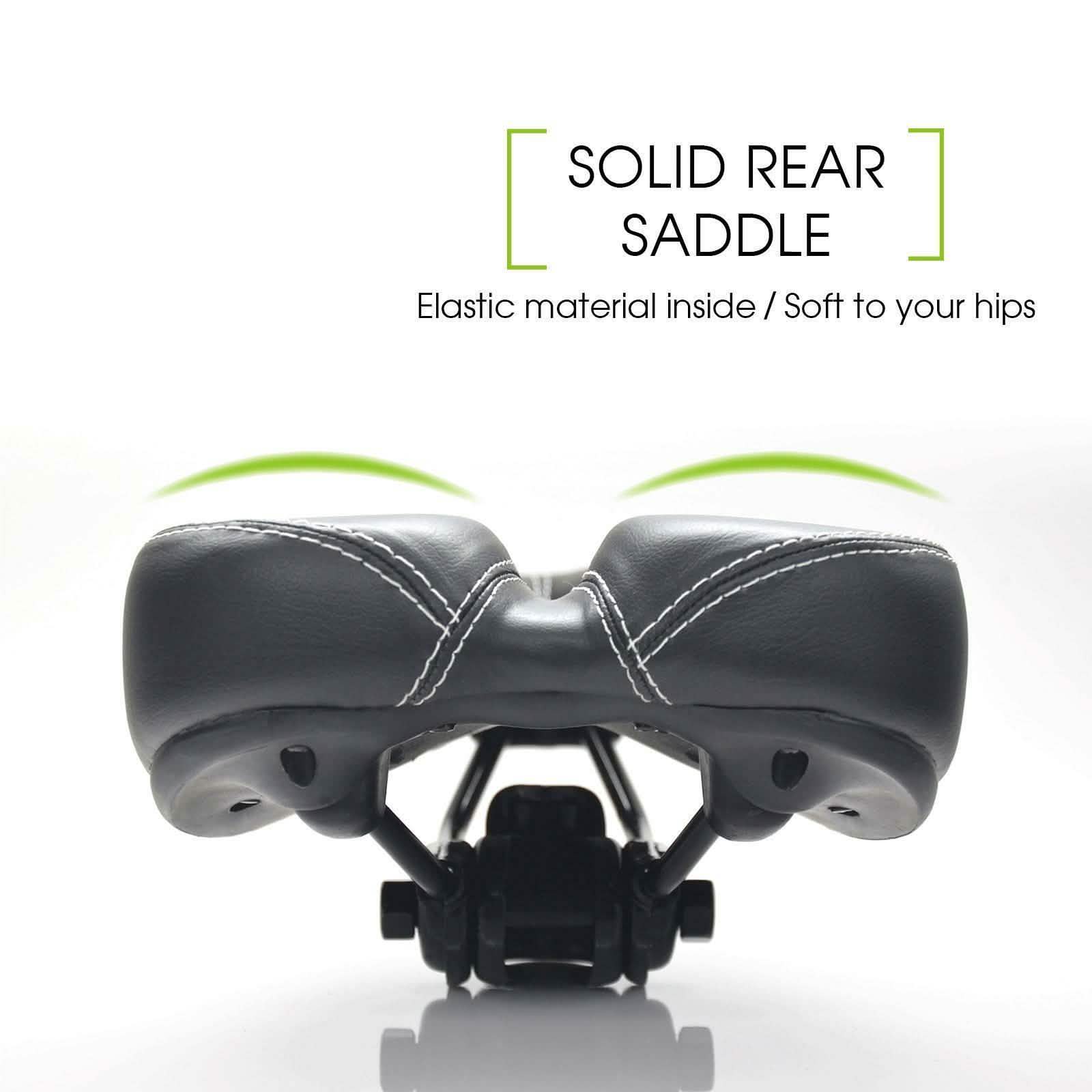 Soft Leather Hollow Bicycle Saddle Seat Sports & Outdoors - DailySale