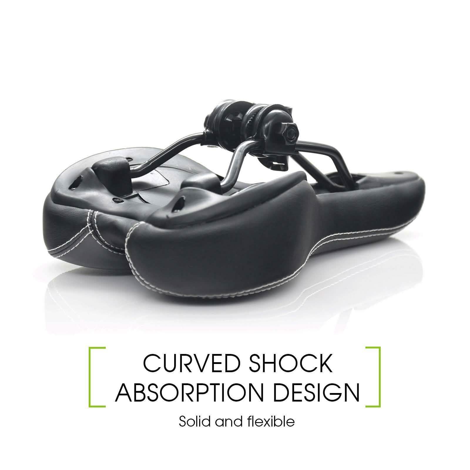 Soft Leather Hollow Bicycle Saddle Seat Sports & Outdoors - DailySale