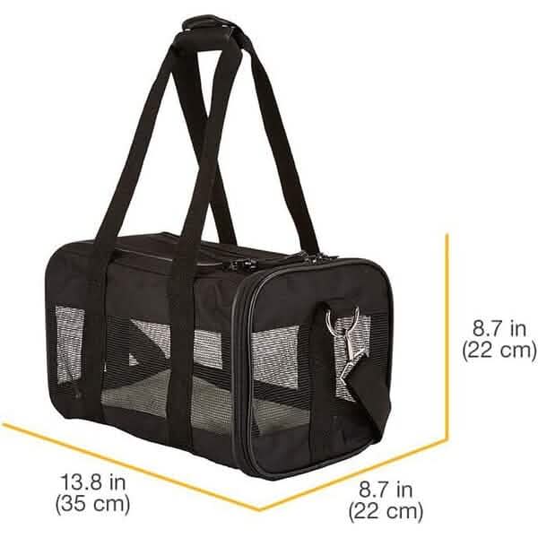 Soft-Sided Mesh Pet Travel Carrier Pet Supplies - DailySale