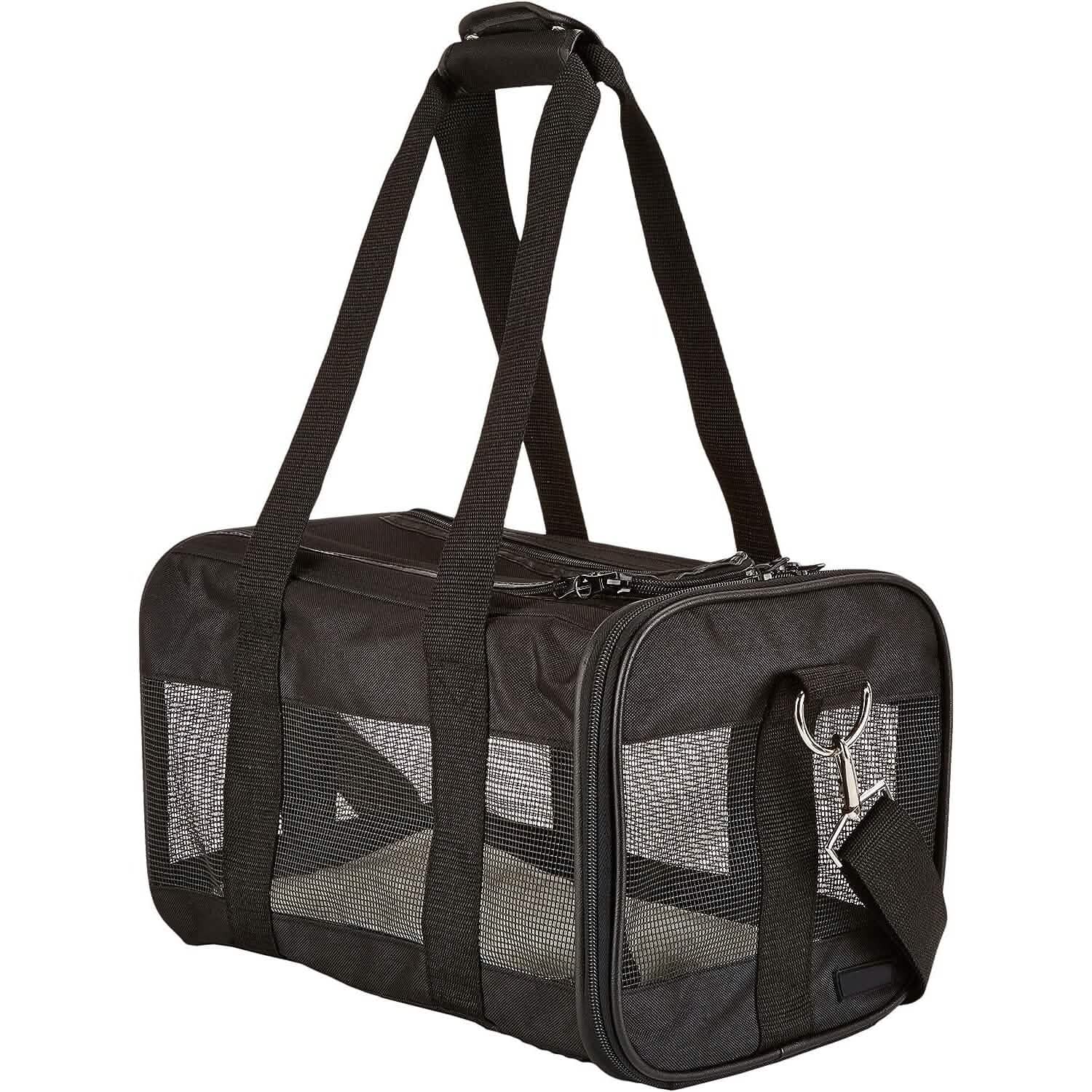 Soft-Sided Mesh Pet Travel Carrier Pet Supplies - DailySale