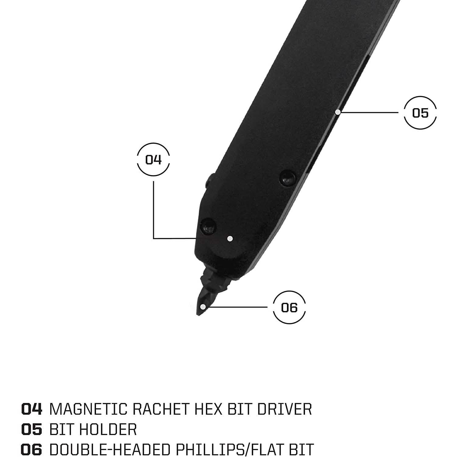 SOG Multitool with Hex Driver Set Tactical - DailySale