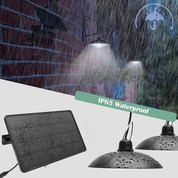 Solar Hanging Lamp for Camping Home Garden Patio Outdoor Lighting - DailySale
