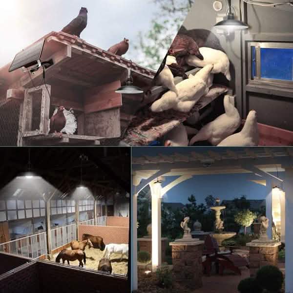 Solar Hanging Lamp for Camping Home Garden Patio Outdoor Lighting - DailySale