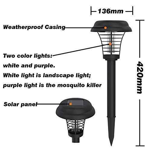 Solar Light With Bug Zapper Garden & Patio - DailySale