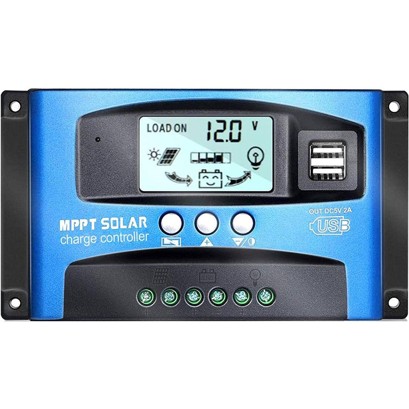 Solar Panel Regulator Charge Controller Home Improvement 30A - DailySale