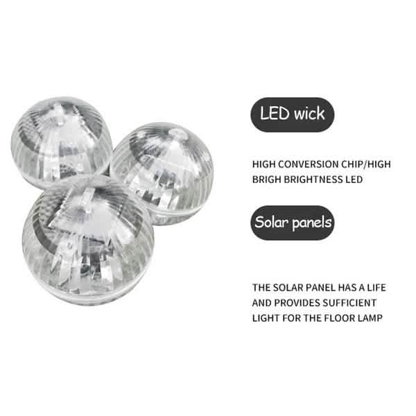 Solar Powered Floating Pond Light Garden Swimming Pool Color Changing LED Lamp Outdoor Lighting - DailySale