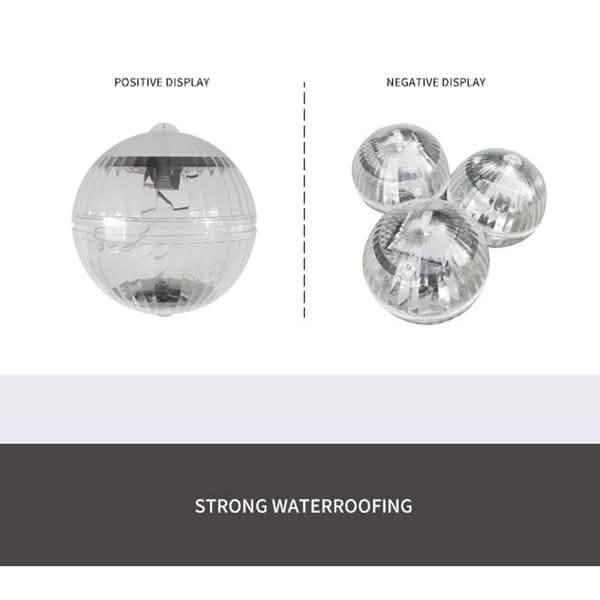 Solar Powered Floating Pond Light Garden Swimming Pool Color Changing LED Lamp Outdoor Lighting - DailySale