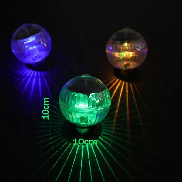 Solar Powered Floating Pond Light Garden Swimming Pool Color Changing LED Lamp Outdoor Lighting - DailySale