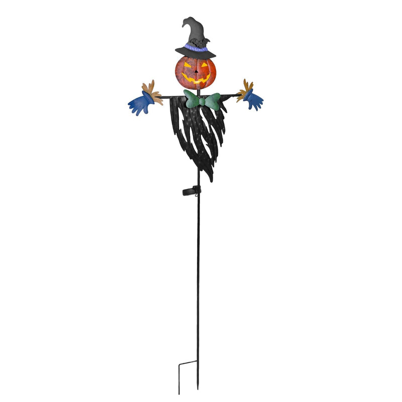 Solar Powered Scarecrow Shape Stake Light Halloween Decoration Holiday Decor & Apparel - DailySale