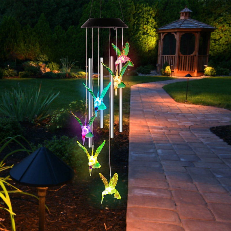 Solar Wind Chime Lights String & Fairy Lights - DailySale