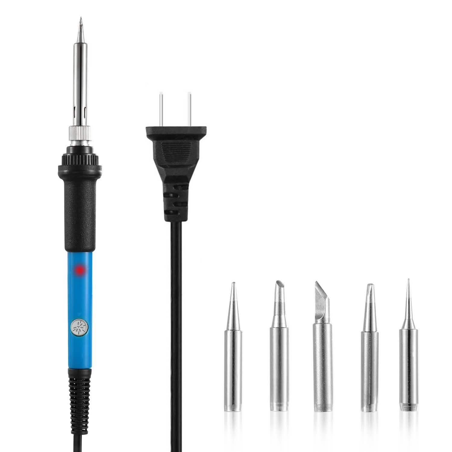Soldering Iron 110V/60W Adjustable Temperature Home Improvement - DailySale
