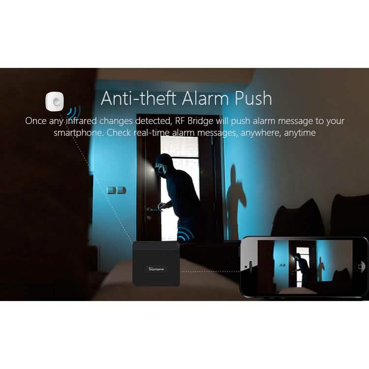 SONOFF® RF Bridge WIFI 433 MHz Replacement Smart Home Automation Universal Switch Everything Else - DailySale