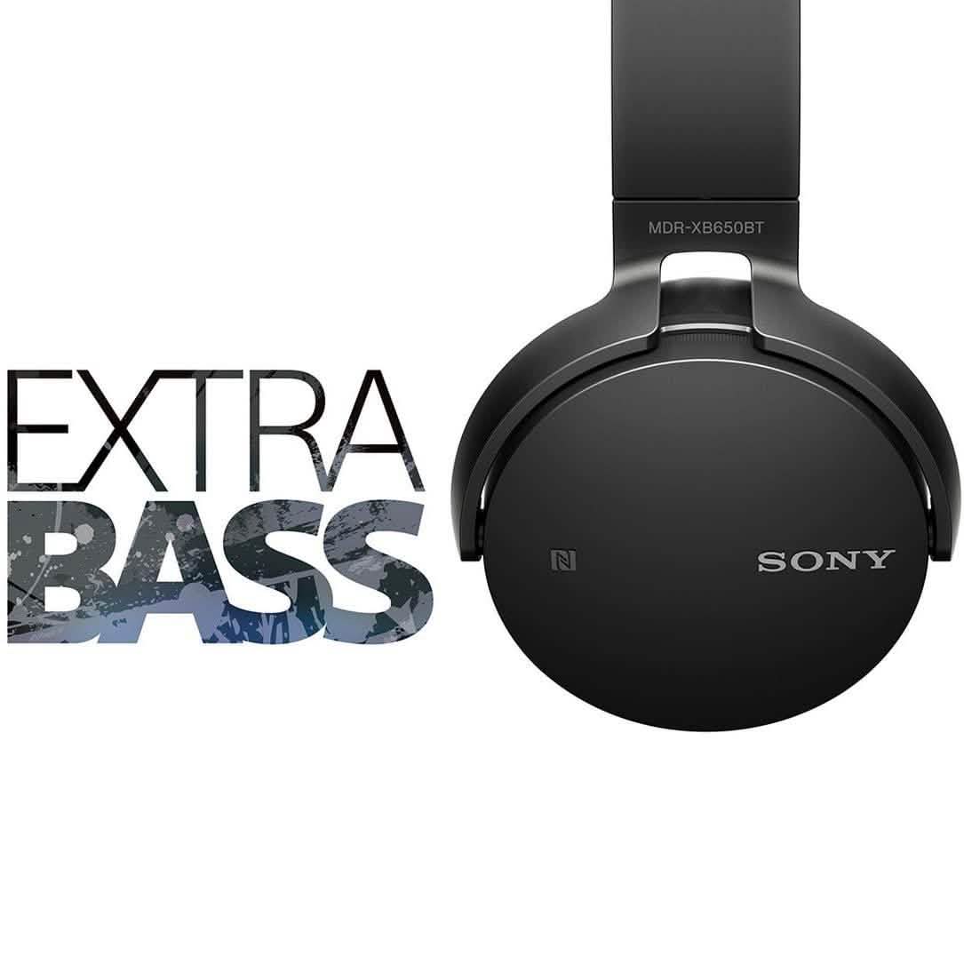 Sony MDRXB650BT/B Extra Bass Bluetooth Headphones - Black Headphones - DailySale