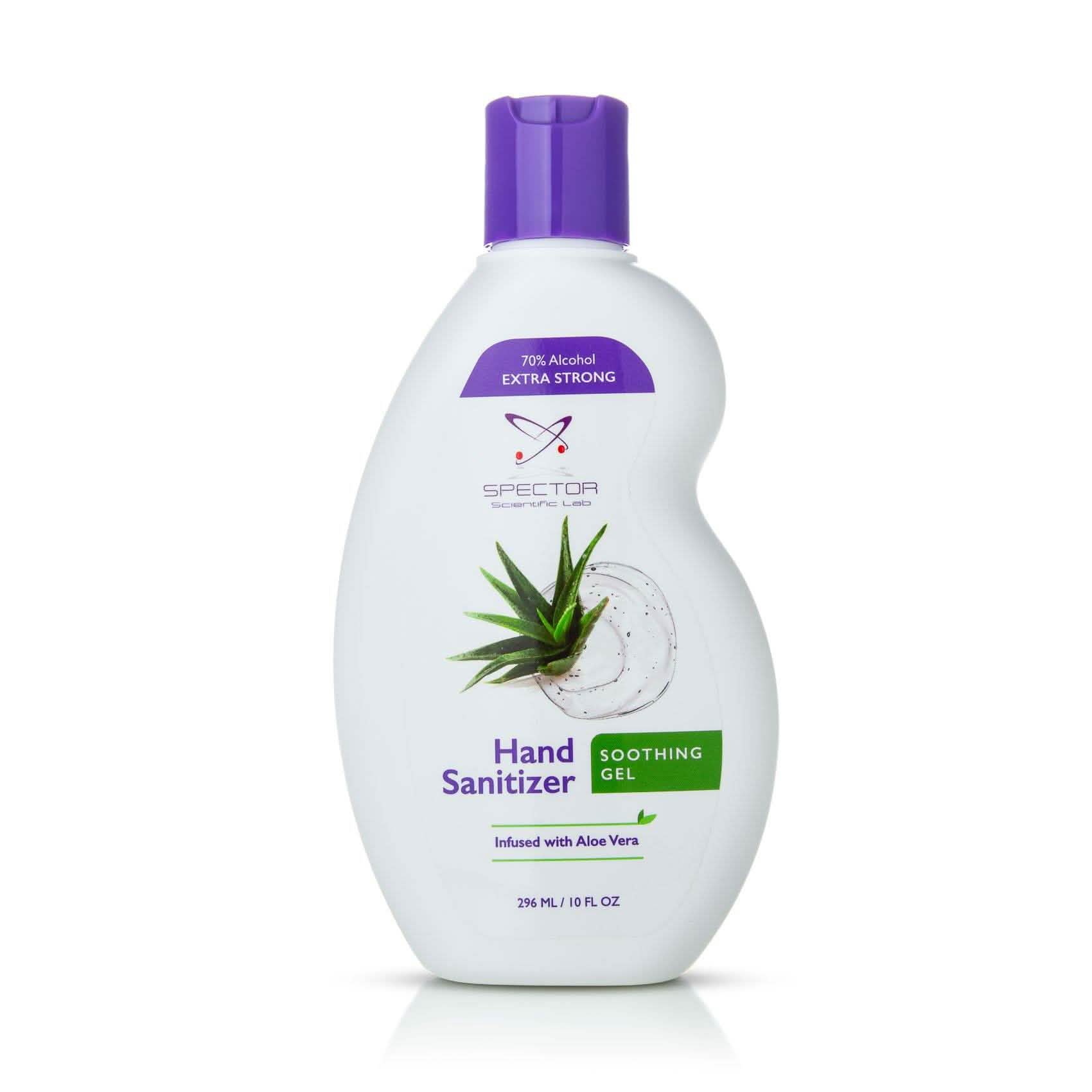 Soothing Gel Hand Sanitizer with Aloe Vera and 70% Alcohol Face Masks & PPE 1-Pack - DailySale