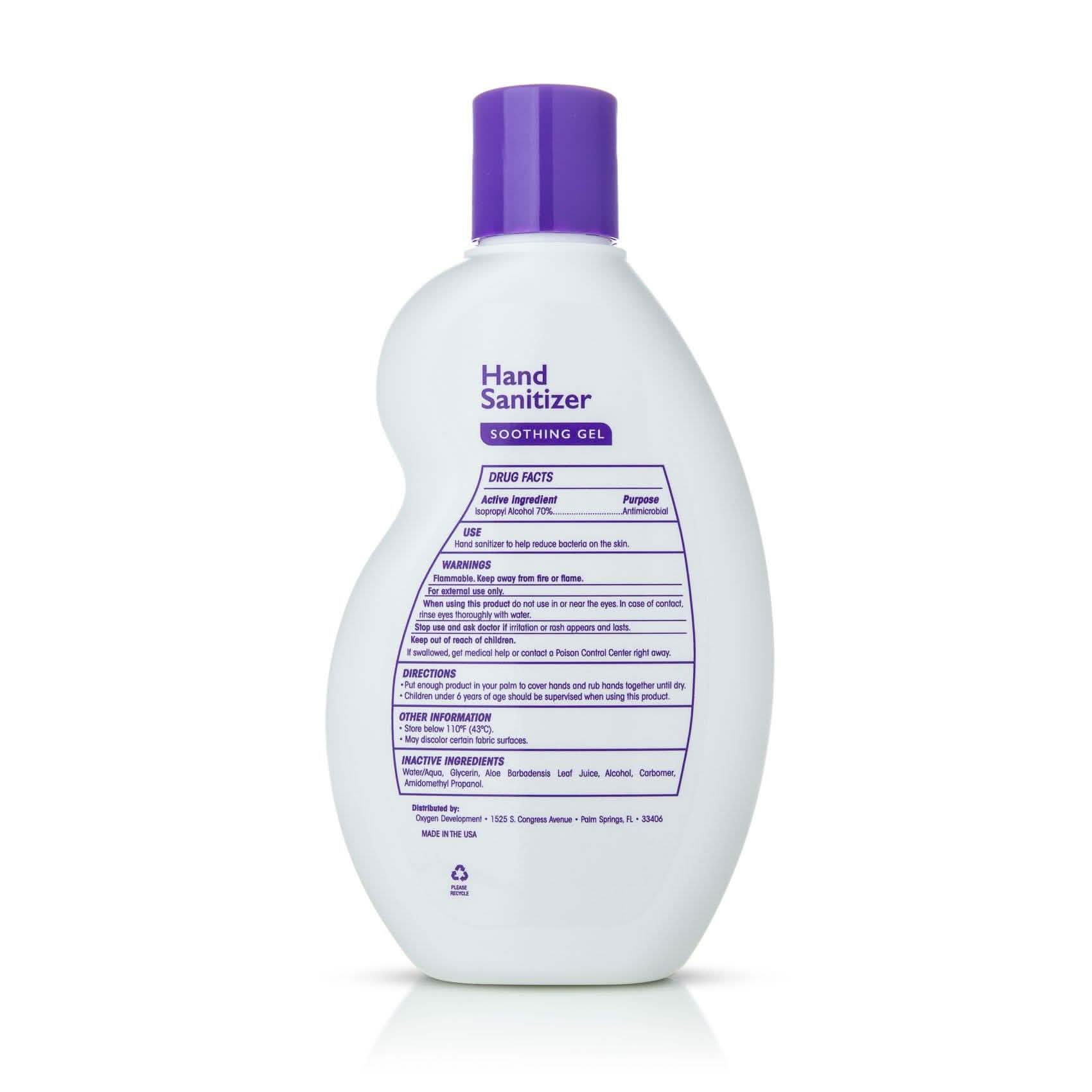 Soothing Gel Hand Sanitizer with Aloe Vera and 70% Alcohol Face Masks & PPE - DailySale